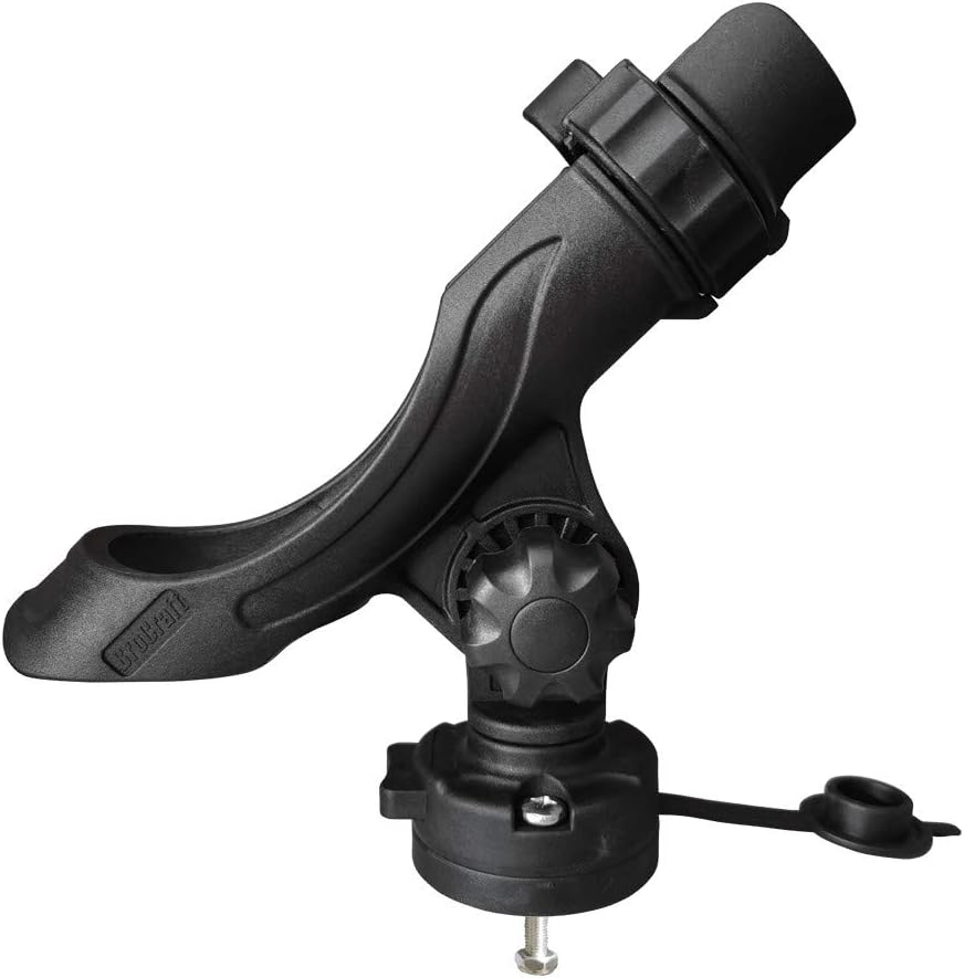 Brocraft Kayak/Boat Power Lock Rod Holder/Power Lock Rod Holder with EasyLock Flush Deck Mount Brocraft Kayak/Boat Power Lock Rod Holder/Power Lock Rod Holder with EasyLock Flush Deck Mount