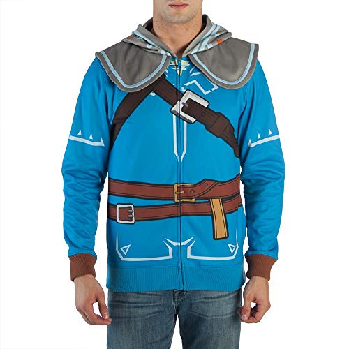 The Legend of Zelda Breath of The Wild Suit Up Men's Costume Cosplay Hoodie