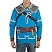Legend of Zelda Breath of the Wild Suit Up Men's Cosplay Hoodie, X-Large