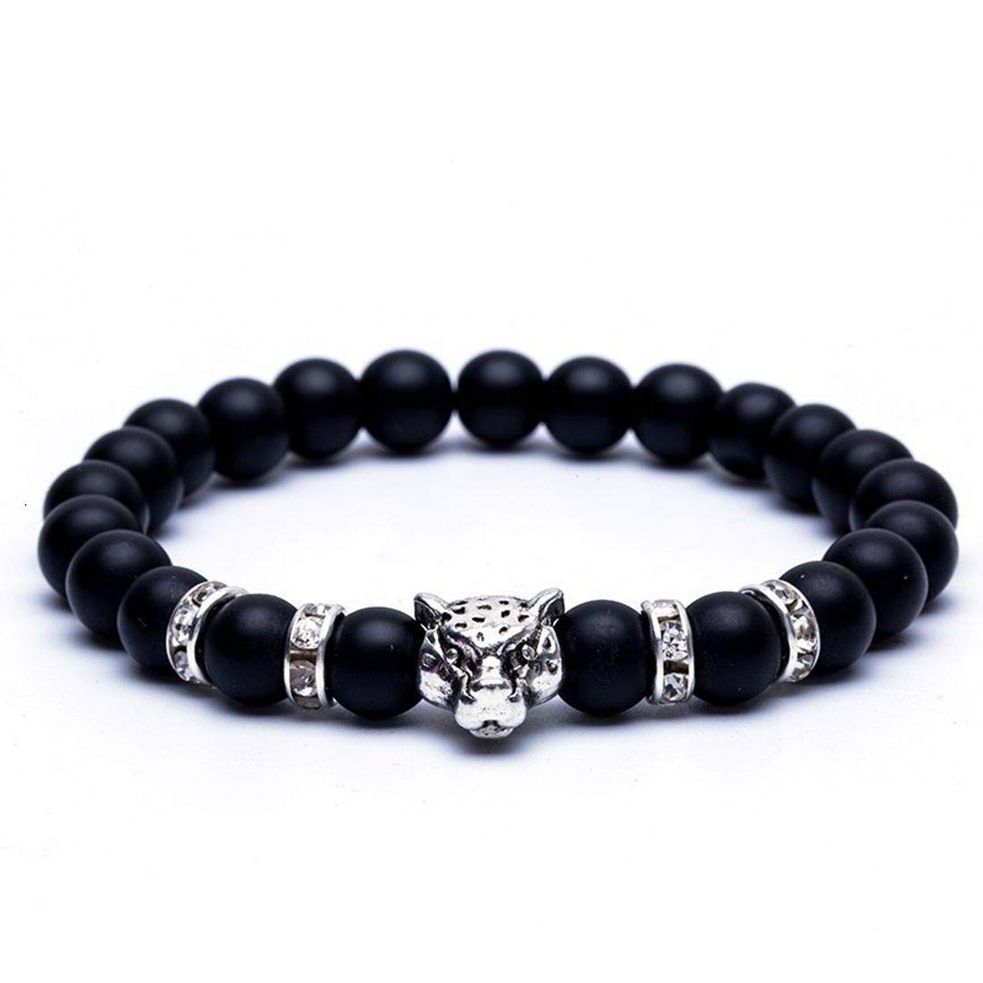 See full amazon price history chart for OOMPH Jewellery Black Beads With Silver Panther Leopard Bead Punk Biker Fashion Bracelet For Men & Boys OOMPH Jewellery Black Beads With Silver Panther Leopard Bead Punk Biker Fashion Bracelet For Men & Boys (B08P7G53BZ) Amazon Price History, Amazon Price Tracker