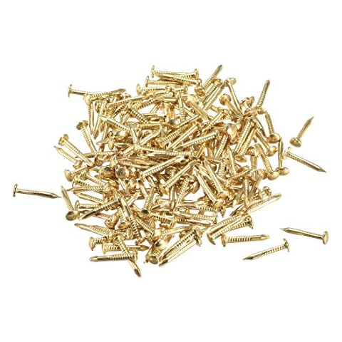 Clous en Acier Carbone sourcing map 1x10mm Cover