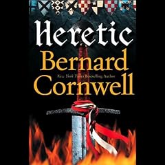 Heretic Audiolibro Por Bernard Cornwell arte de portada