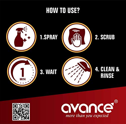 Image of Avance Kitchen Cleaner | Gas stove cleaner | Stain Remover | Chimney Cleaner | Kitchen Tile Cleaner