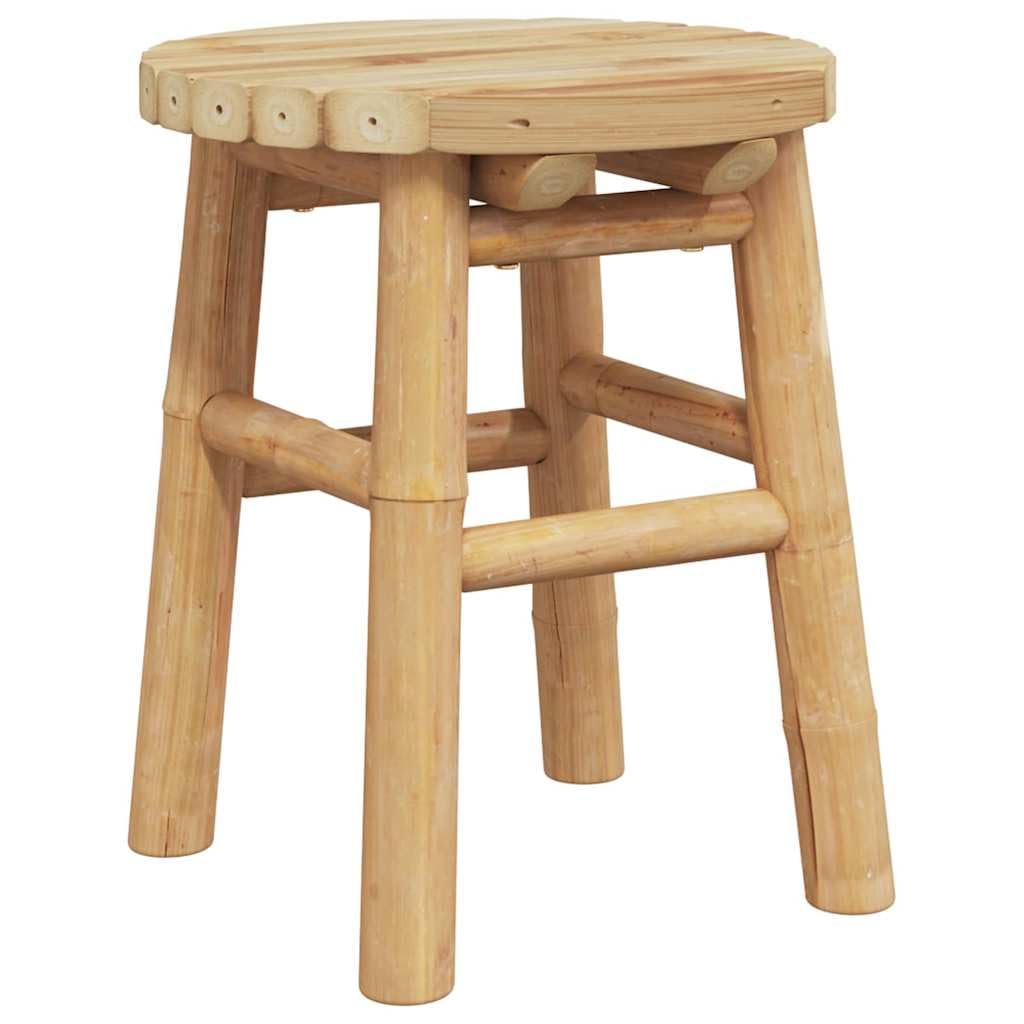 Taburete de bambú natural, 30 x 30 x 36 cm, bambú para adultos, mayores, hombres, mujeres,