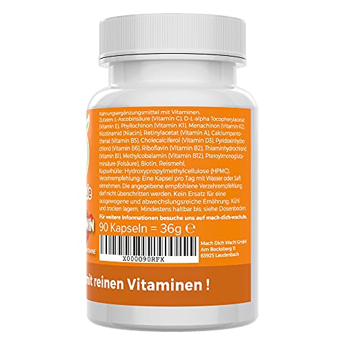 Multivitamin Kapseln für Kinder – Hochdosierte Vitamine