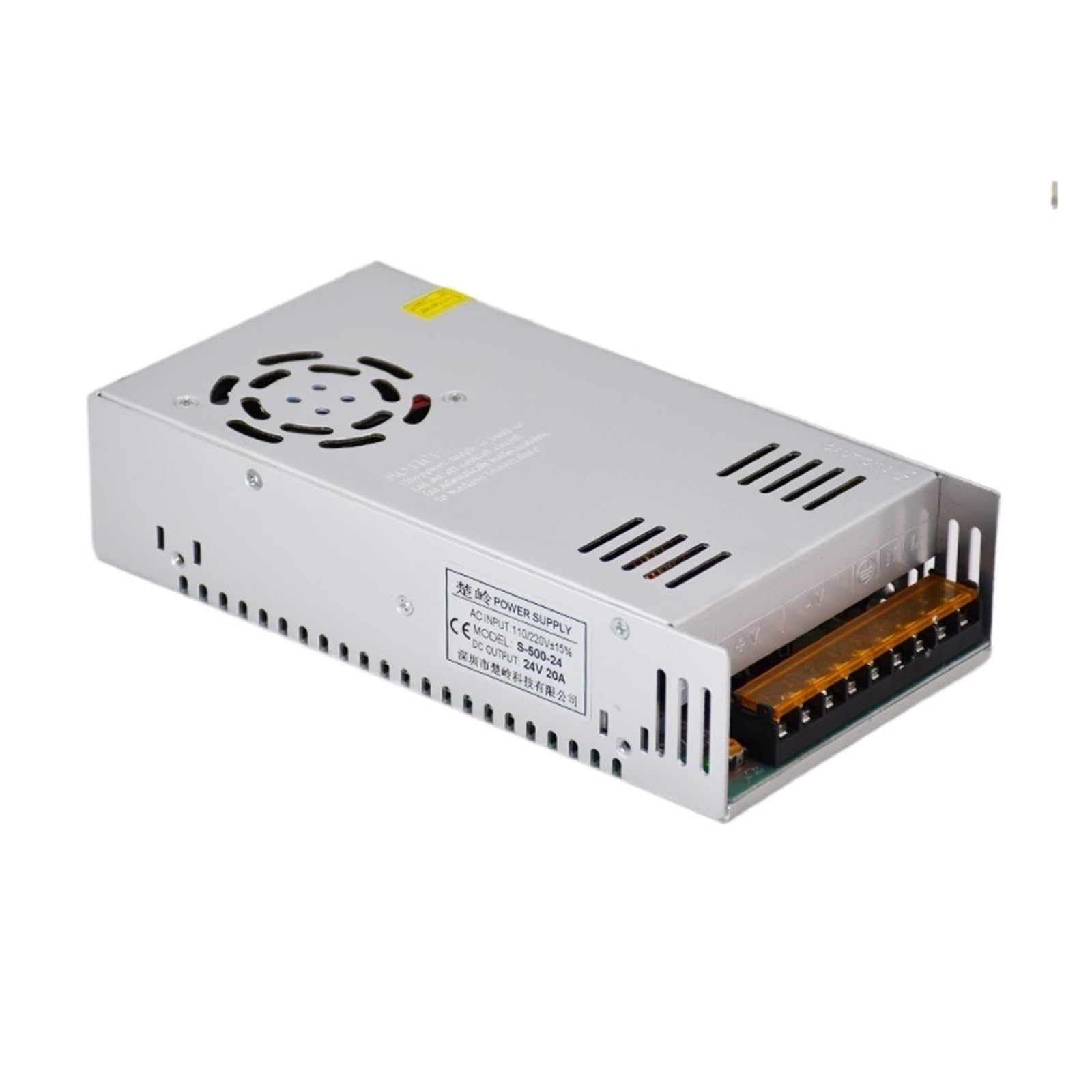Alimentation 24V 500W pour ruban LED puissant et montage électrique domestique
