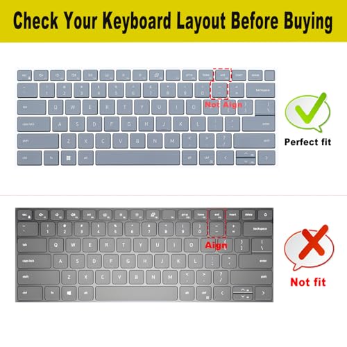 Protector de teclado para Dell Inspiron 14 y 16 OPink+Clear miniatura 2