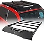 Hooke Road Tacoma Roof Rack Luggage Storage Cargo Carriers Basket Compatible with Toyota Tacoma 2005-2023 Double Cab 2/3 Gen