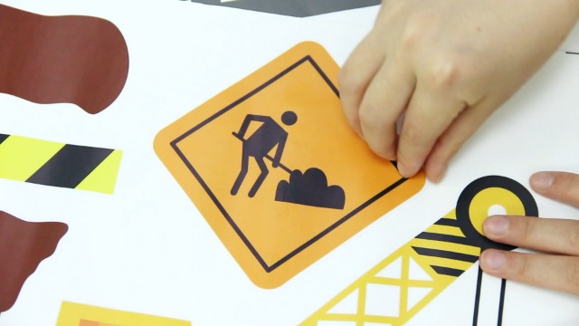 Vinilos Decorativos Vehículos de Construcción para Pared miniatura 7