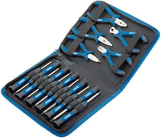 Draper 48958 PSP16 Precision Plier and Screwdriver Set, 16 Pieces , Blue