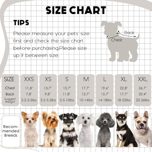 Image of 1 Pack Dog Sweaters for Small Dogs Girl Boy Winter Fleece Clothes Warm Soft Dog Sweatshirt Outfit for Dogs Cats Pet Apparel (Light Blue, X-Small)
