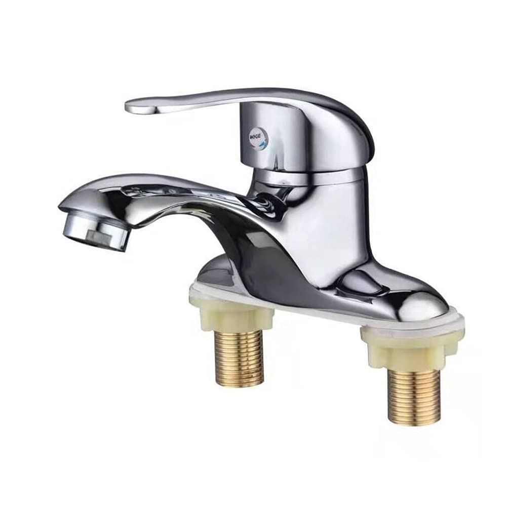 Robinet mitigeur eau chaude et froide avec cartouche durable pour vasque