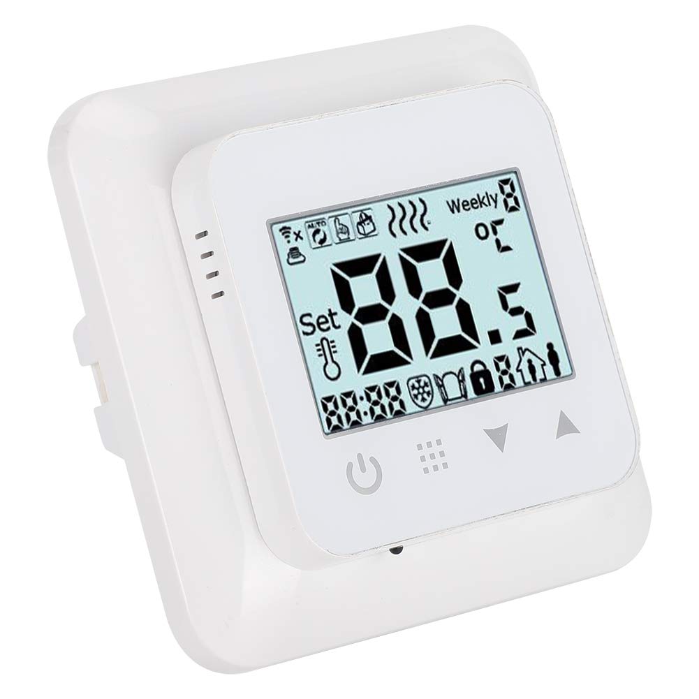 Thermostat de Chauffage Intelligent à écran Tactile, régulateur de température, système de Chauffage au Sol, 90-240V (Standard Type)