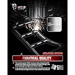 MZS-Motorcycle-Floorboards-Passenger-Driver-Footboards-Wide-Foot-Pegs-Board-Pedal-Stretched-Black-Compatible-with-Dyna-FLD-ElectraRoadStreet-Glide-Softail-Road-King-Trike-Ultra-Limited