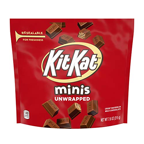 Image of KIT KAT Chocolate Candy Minis, 8 Ounce Bag