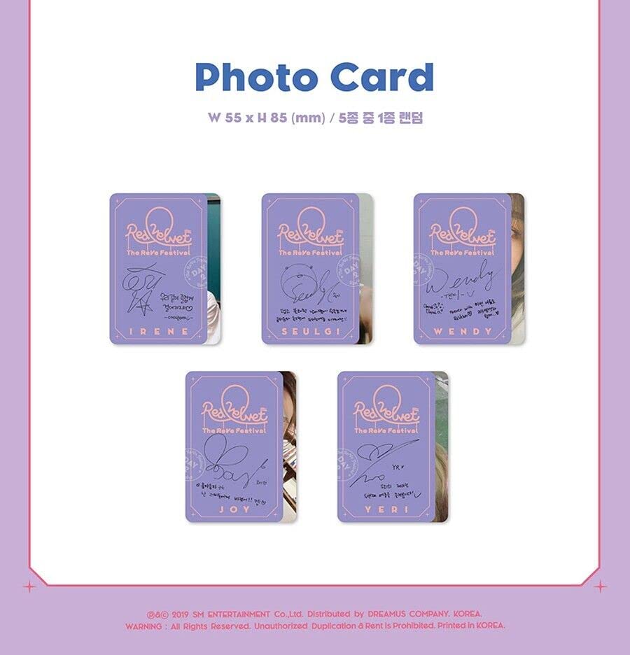 Miniatura 5 de RED VELVET THE REVE FESTIVAL DAY 2 Mini Kihno Album ( AIR-KIT Ver. ) K-POP SEALED