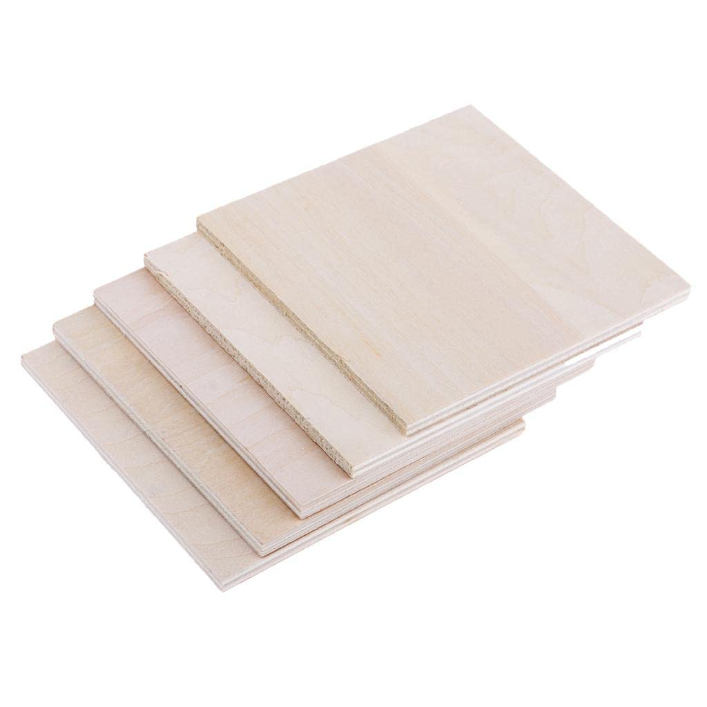 Enakshi (LABEL) Creations 10 Pieces DIY Model Balsa Wood Sheet Wooden Plate Crafts Model 100x100x1.5mmToys & Hobbies|Models & Kits|Tools Supplies & Engines