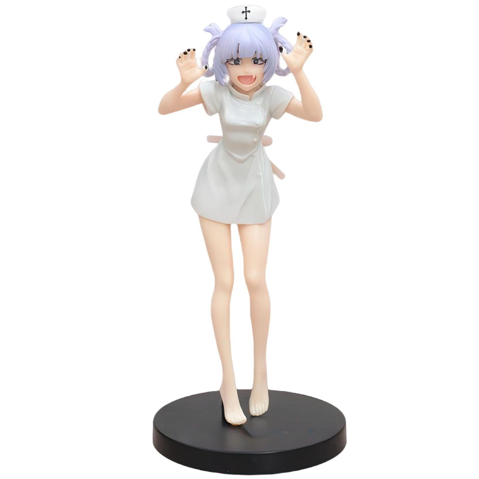 HLUONGTN Nanakusa Nazuna Anime Figure Call of The Night Character Figures with Vampire Nurse 19.5Cm Model Statue for Decoration