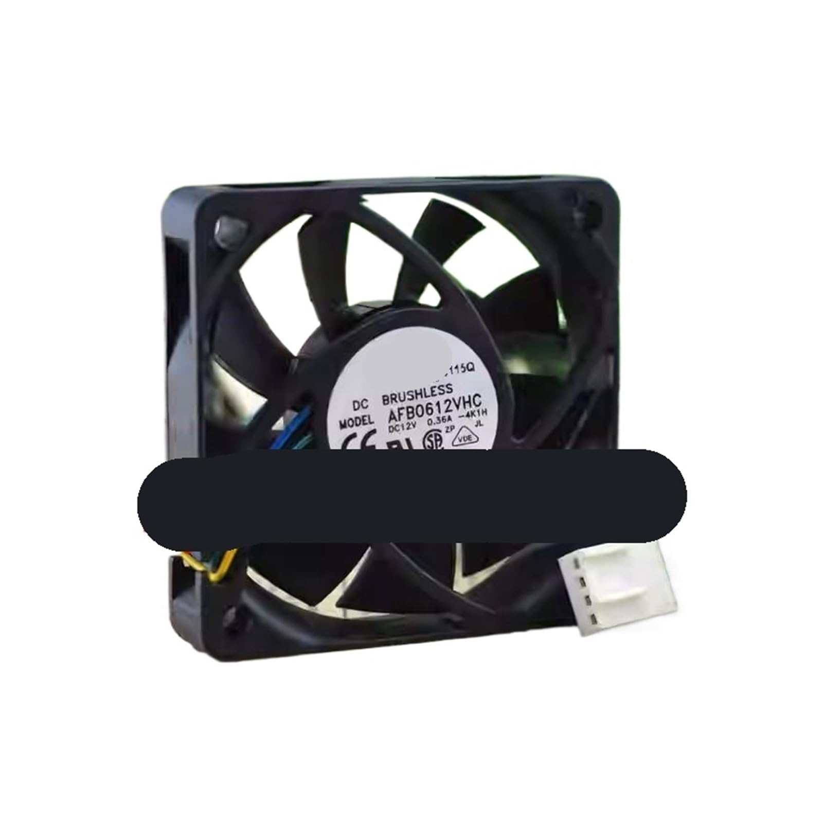 TYHUJKKL 2pcs lot of AFB0612VHC 12V 0.36A cooling fan