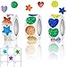 FLEXNOVA 1500 Stück Sterne Sticker Herz Round Aufkleber, 2.5cm Glitzer Sticker Schule Lehrer Belohnungssticker, Sticker Kinder, Mini Sticker Klein Bunte für Lehrer Belohnung Kalende DIY 500 cm günstig Kaufen-FLEXNOVA 1500 Stück Sterne Sticker Herz Round Aufkleber, 2.5cm Glitzer Sticker Schule Lehrer Belohnungssticker, Sticker Kinder, Mini Sticker Klein Bunte für Lehrer Belohnung Kalende DIY