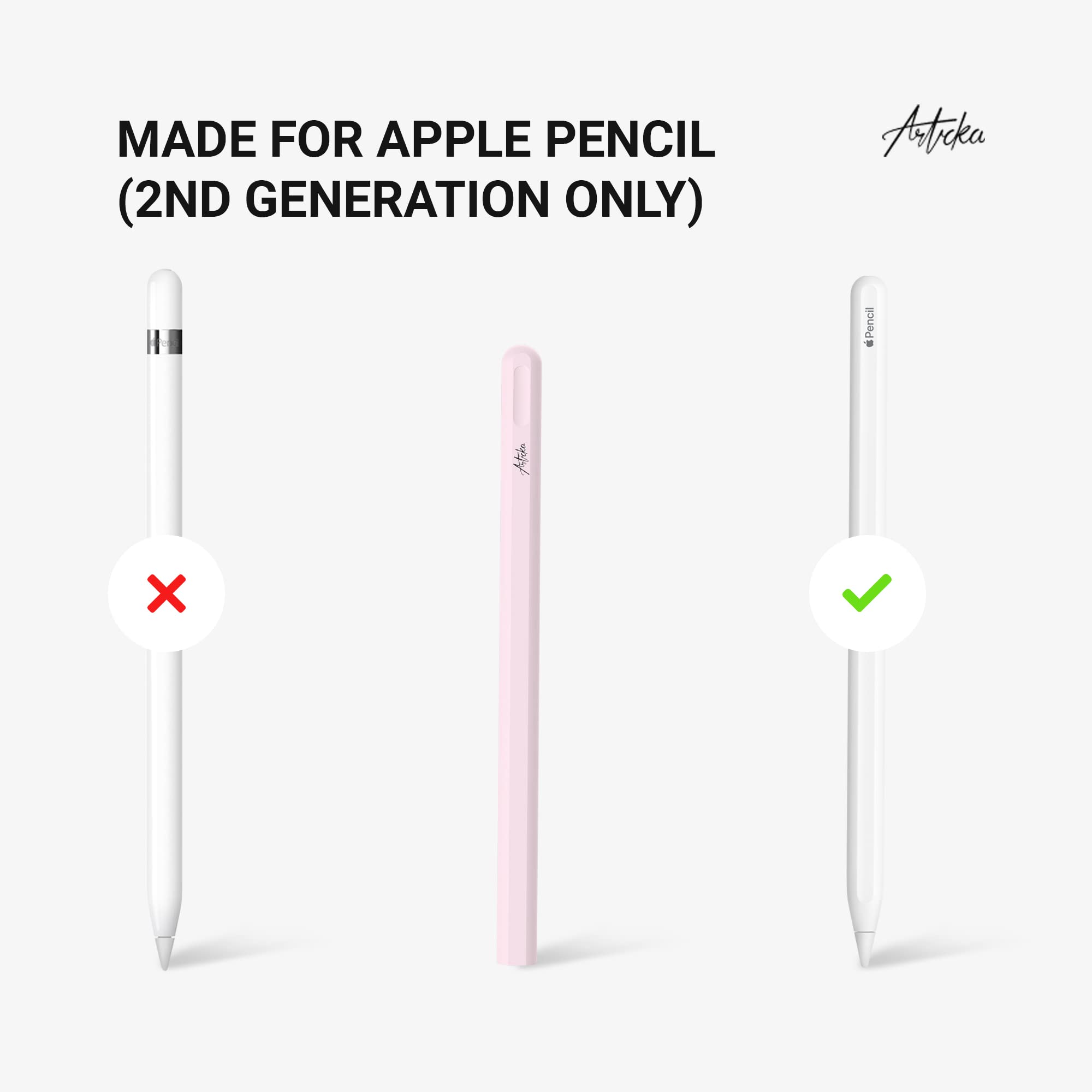 Amazon.com: Articka Grip - Apple Pencil 2nd Generation Sleeve with