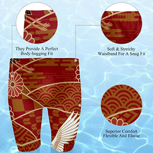 Traje de baño tradicional japonés multicolor para natación competitiva 2