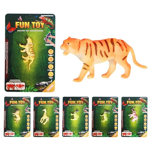 Juguete de baño con cambio de color, 6 piezas de juguete de baño de animales para la bañera, ideas de regalo para niños pequeños, promoción sensorial, piscina al aire libre, cumpleaños para Navidad