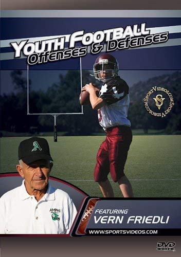 Youth Football Offenses and Defenses DVD featuring Legendary High School Coach Vern Friedli