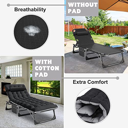 ABORON Heavy Duty Tanning Chair
