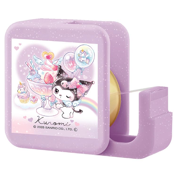Amazon.co.jp: サンリオ セロハンテープ クロミ ハート : 文房具