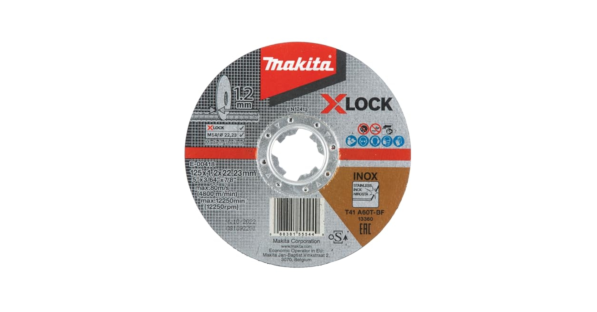 たまご Amazon.com: Makita E-00474 X-Lock 5