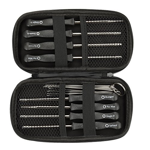 Hipa (Pack of 8 Carburetor Adjustment Tool Screwdriver + Carburetor Cleaning Kit + Carrying Case for Common 2 Cycle Small Engine STIHL Poulan Husqvarna MTD Troy-Bilt Trimmer Weed Eater Chainsaw
