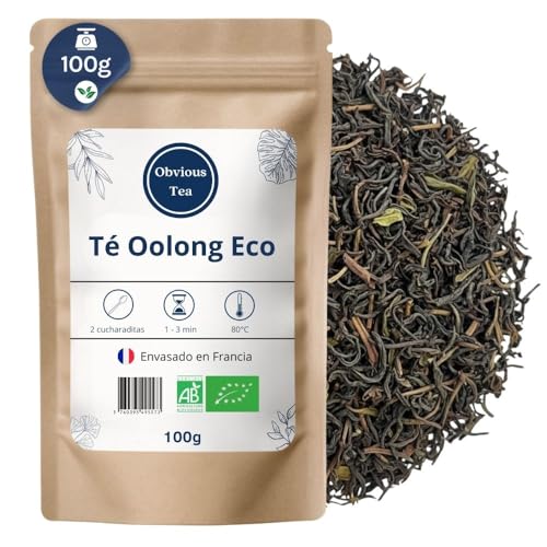 Té Oolong Shui Xian Orgánico – Té Vegano “Dragón Negro” en Hoja Suelta – 100% Natural, Sin Transgénicos – Calidad Superior – Agricultura Ecológica – Bolsa de 100 g (50 tazas)