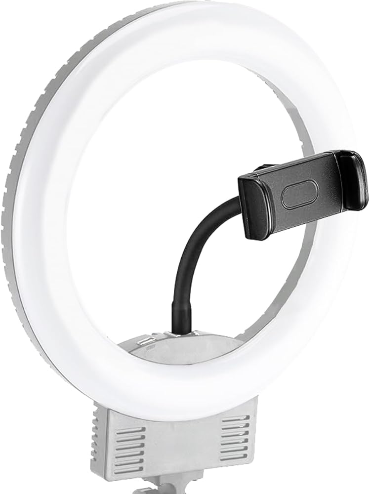 Anneau Magnétique Pour Téléphone Portable 360° Réglable - Support Et Poignée Ajustable - Couleur Blanc