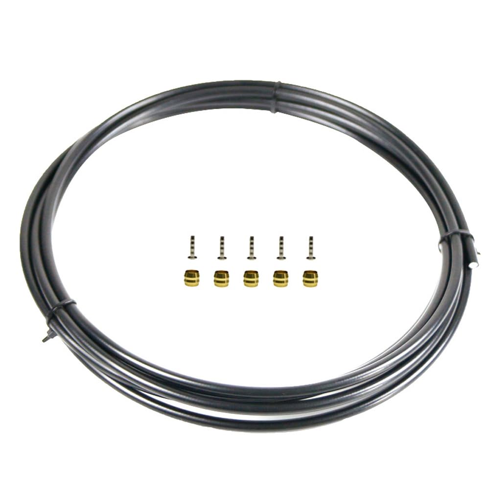 YUSASHOP 3000mm Hydraulic Disc Brake Hose Kit with 5 BH90 Olives and Inserts Compatible with M315 335 395 396 445 446 447 590 596 615
