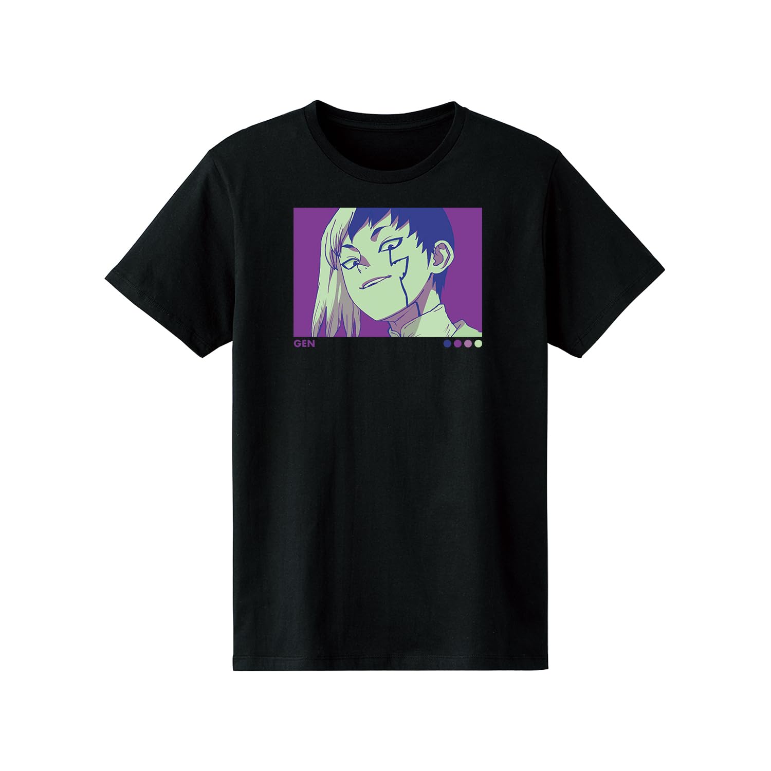 Amazon.co.jp: Dr.STONE あさぎりゲン paleful Tシャツ メンズ Lサイズ 