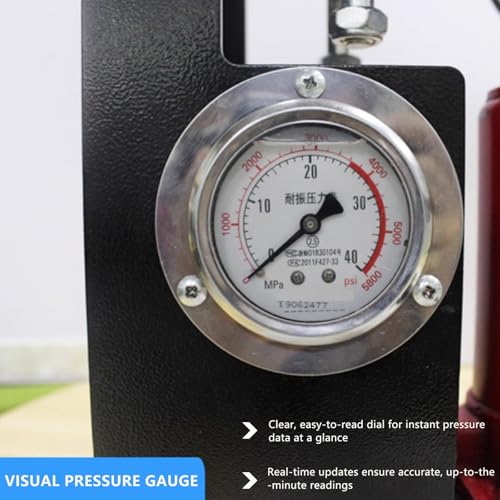 Prensa térmica hidráulica portátil 10 toneladas 600 W miniatura 6