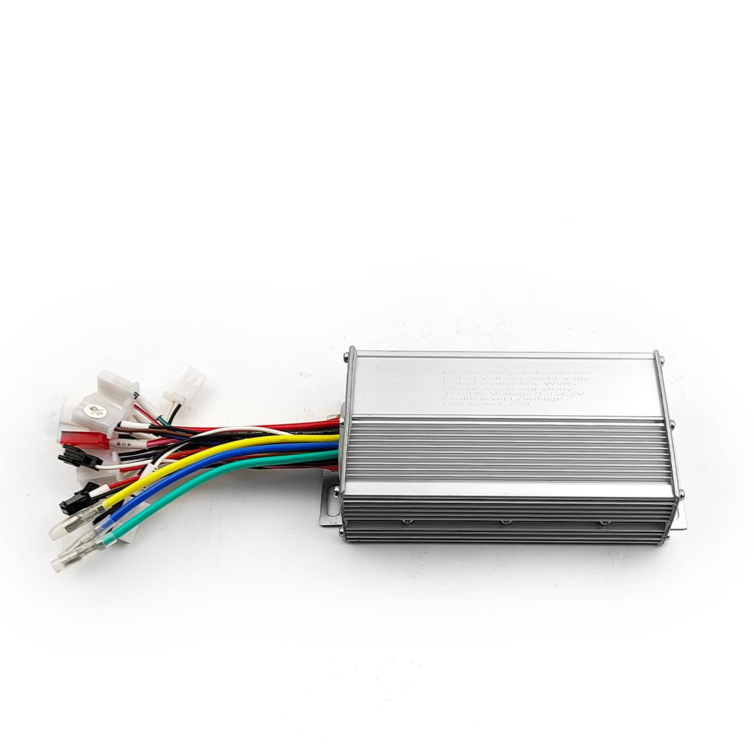 L-faster Contrôleur de moteur sans balais 24 V/36 V/48 V 500 W à onde carrée pour chariot de marche arrière électrique, scooter, vélo de croisière PAS