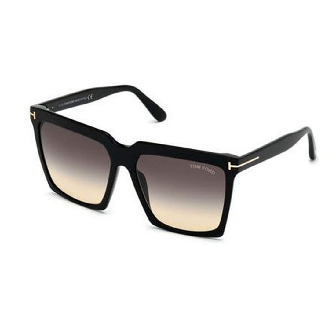 Tom Ford SABRINA-02 FT 0764 BLACK/SMOKE SHADED 58/16/140 women Sunglasses