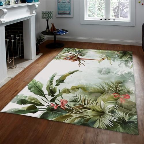Tapis forêt tropicale lavable en machine zone animalière - 2