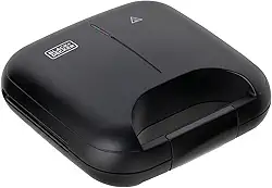 BLACK+DECKER Grill Elétrico e Máquina de Waffle 2 em 1, Sanduicheira Grill com Chapas Antiaderente, Ideal para Waffles, Carnes e Outros Alimentos, Modelo GW750, 220V