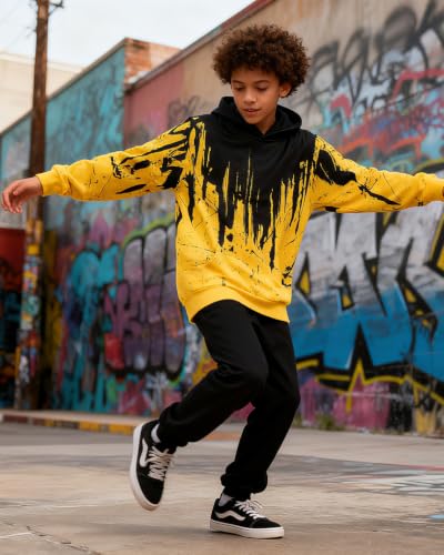 Image of Lovekider Boys Hoodie Kids 3D Print Graphic Pullover Sweatshirt 6-16 Years