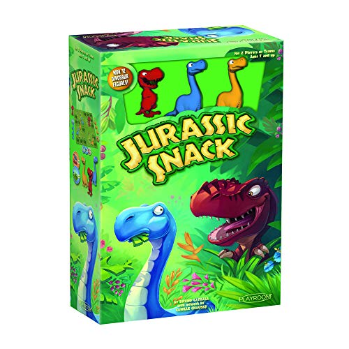 Jurassic Snack juego de mesa para 2 jugadores, 7+ años miniatura 1