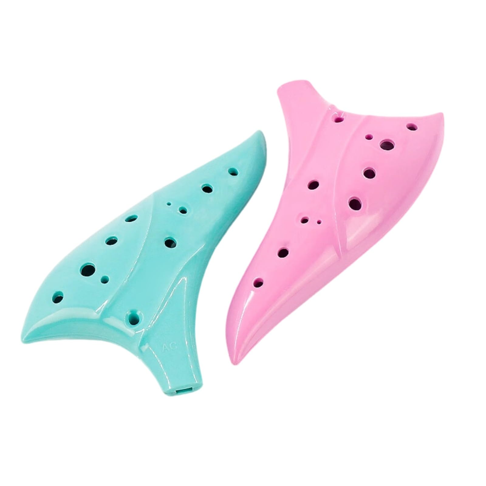 12 Dołkowa Okaryna Altowa C Key Poradnik Dla Początkujących Okarina(Pink)