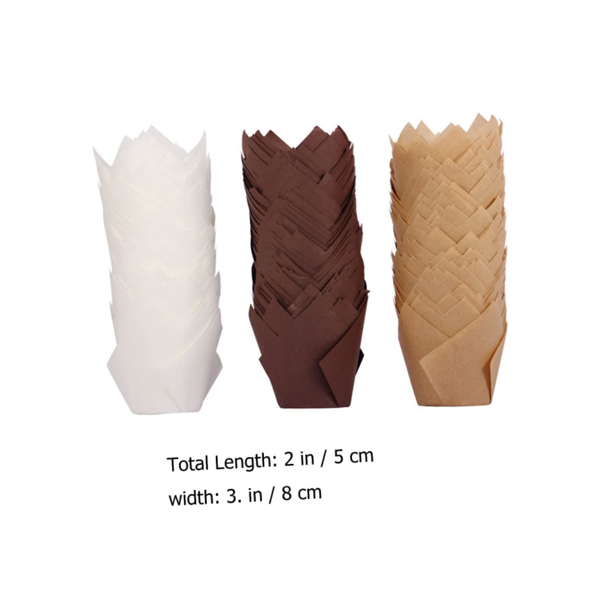 Lot De 3 Plateaux À Pâtisserie Élégants Pour Muffins Et 150 Pièces X 3
