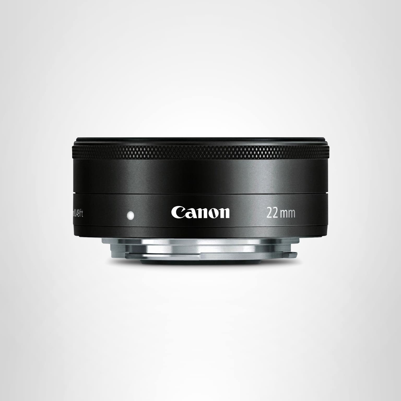 キヤノン広角レンズ ブラック EF-M22mm F2 STM