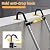 ZenAscend 10.5ft Telescoping Ladder, Multi-Purpose Collapsible Ladder with Hook, Aluminum Extension Ladders for Home, Folding Telescoping Ladder for RV, Attic, Daily Use at Home, 330 lbs…
