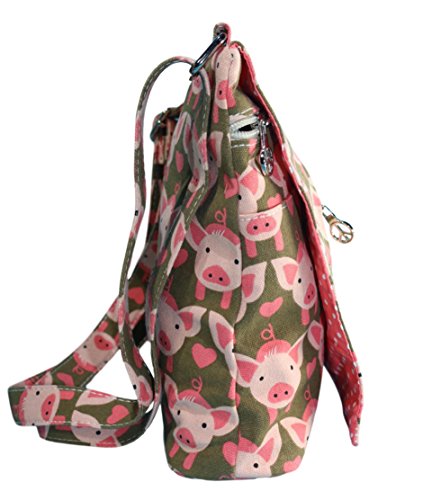 Bungalow 360 Small Messenger Bag (Pig) #TOP1