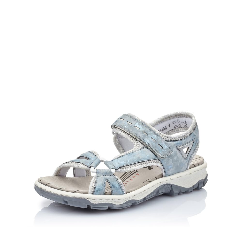Rieker Damen Klassische Sandalen 68879, Frauen Sandalen
