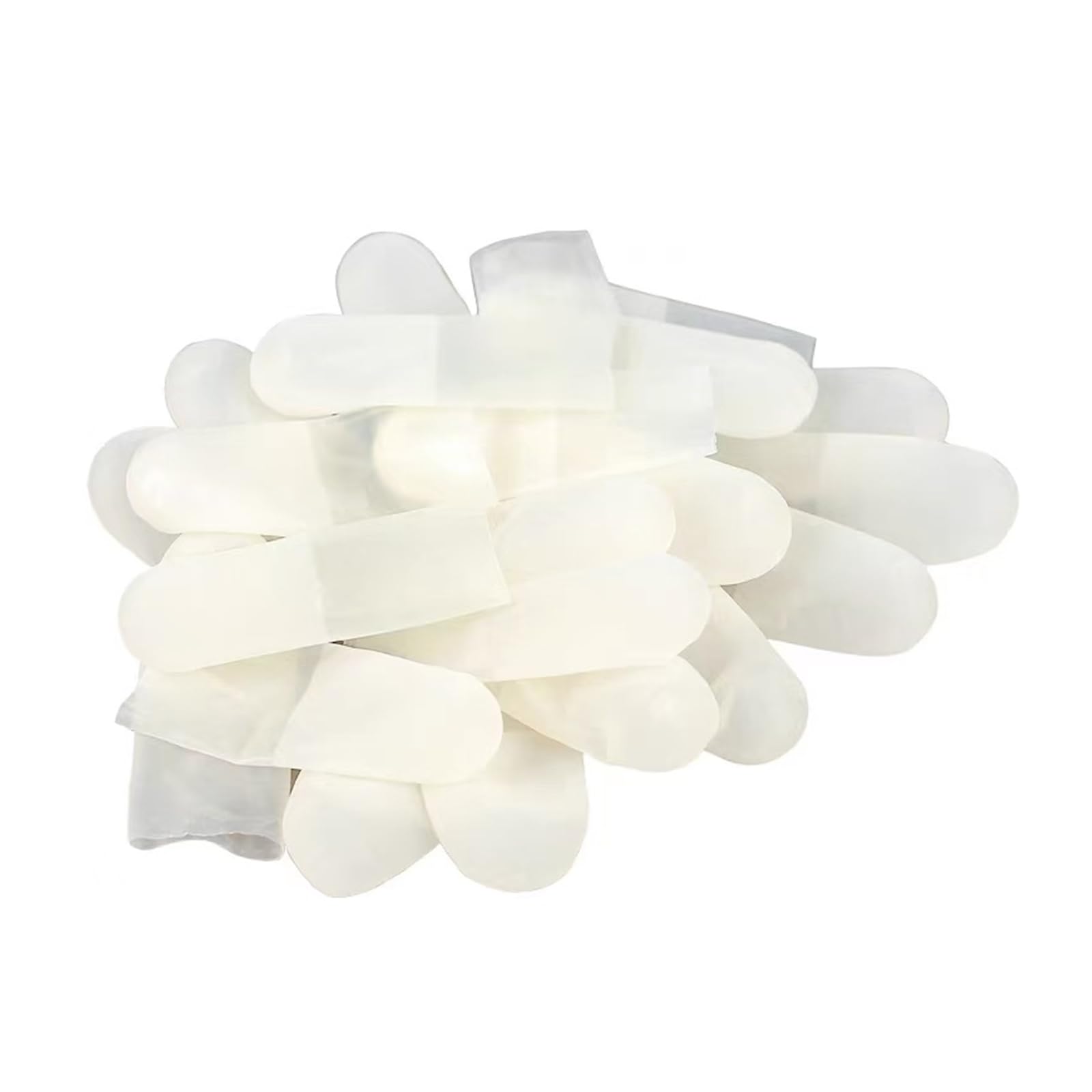 FackLOxc 100Pieces Latex Finger Cots Flexibility and Antislip Covers for Safe Handling in Nails Art and Laboratory Setting Covers